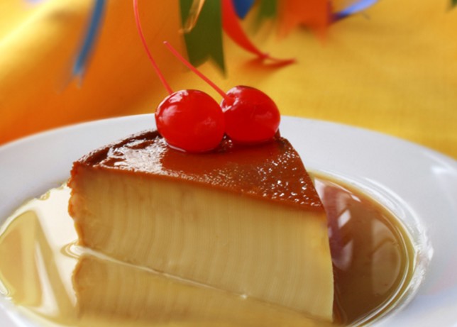 Flan Napolitano
